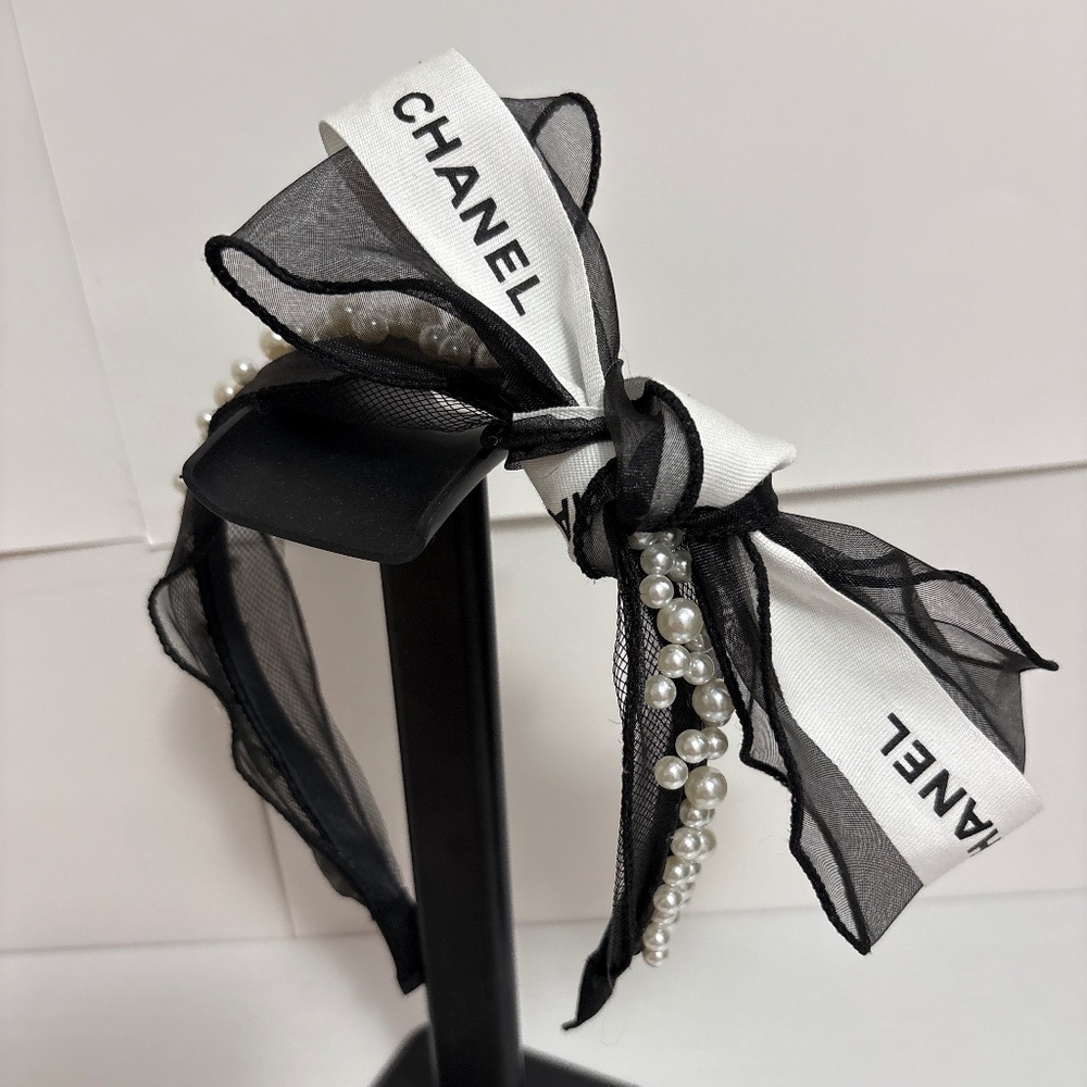 Chanel Ribbon Headband